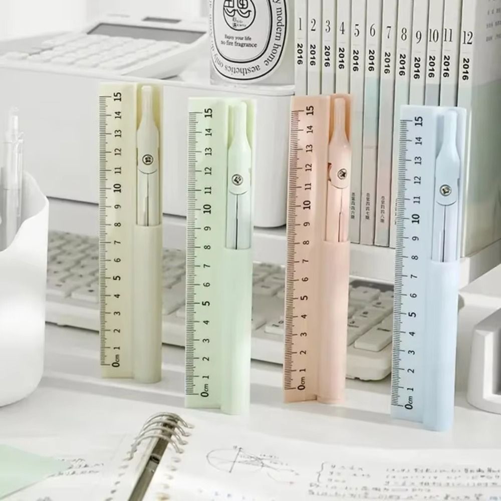 Compass Geometry Set - 3-in-1 Compass Pen Student Exam Dual-purpose