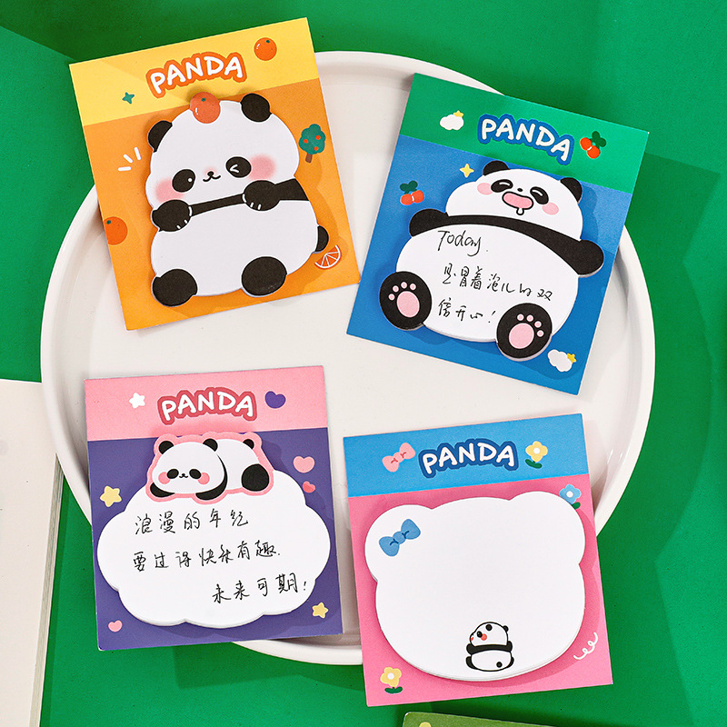 4 Pcs/lot Chubby Panda Cartoon - Office Stationery Supply List review and price
