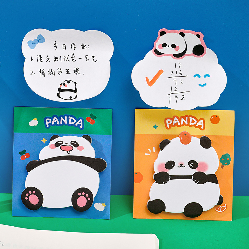 4 Pcs/lot Chubby Panda Cartoon - Office Stationery Supply List review and price