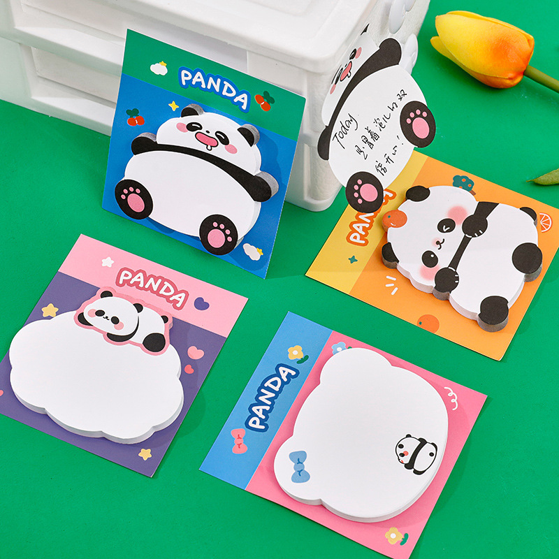 4 Pcs/lot Chubby Panda Cartoon - Office Stationery Supply List review and price