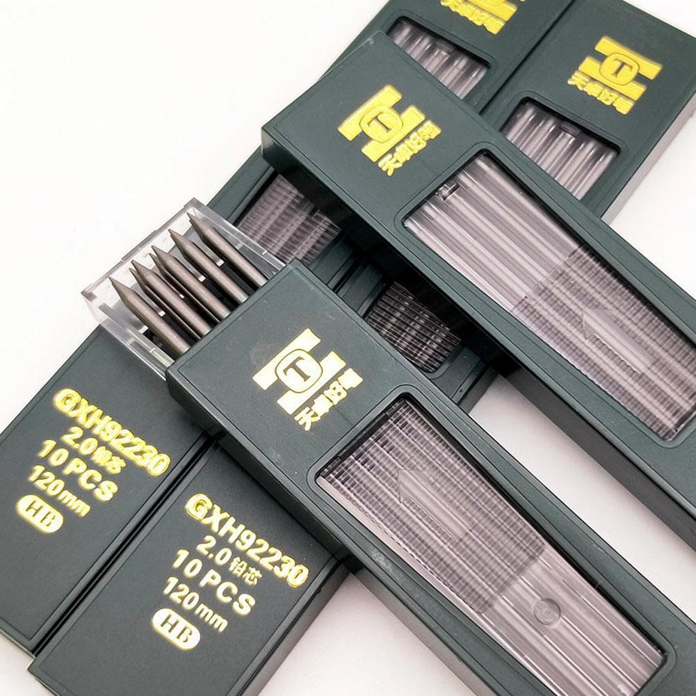 Hot 10Pcs/Box 2mm 2B HB Black  - Mechanical Pencil Lead review and price