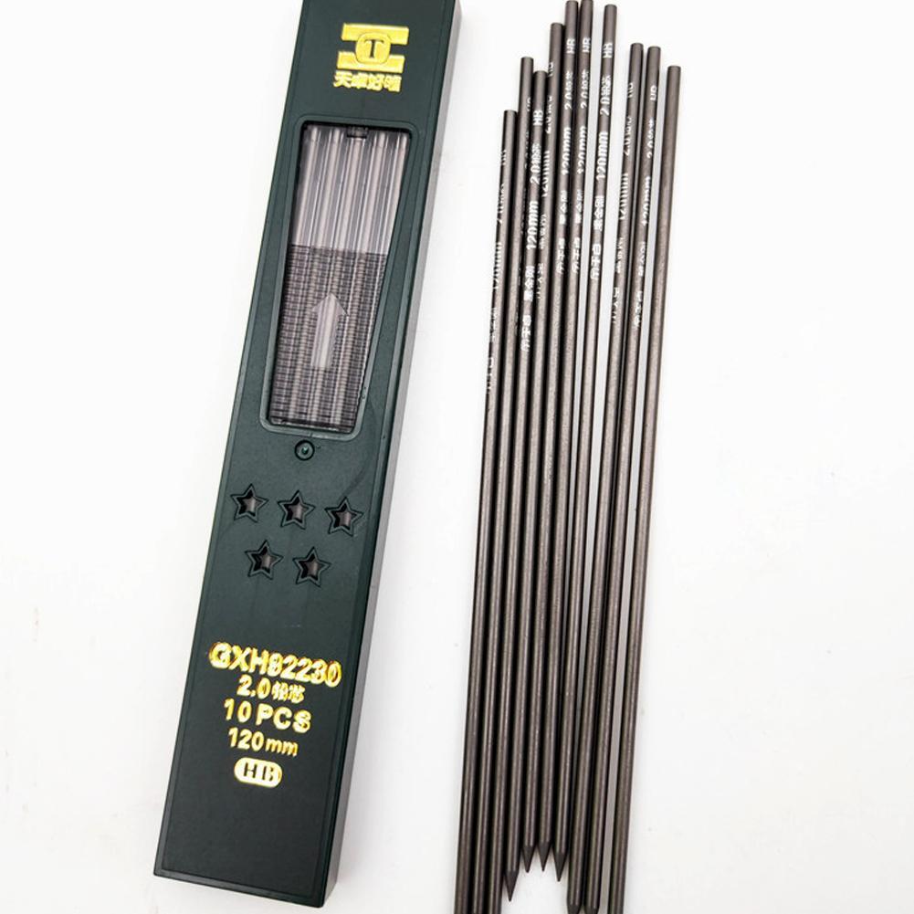 Hot 10Pcs/Box 2mm 2B HB Black  - Mechanical Pencil Lead review and price