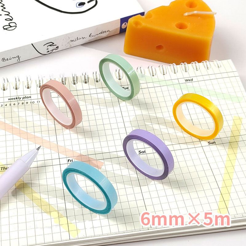 5Rolls Transparent Fluorescent - Index Tab Divider review and price