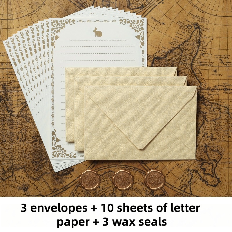 16PCS Vintage Linen Envelopes  - Letter Envelope Kraft review and price