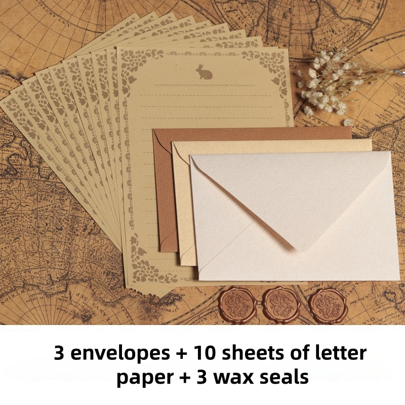 16PCS Vintage Linen Envelopes  - Letter Envelope Kraft review and price