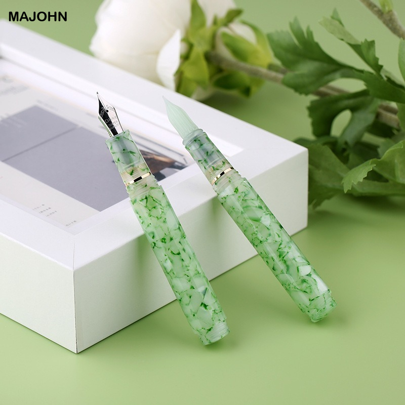 MAJOHN N8 Resin Glass Dip Pen  - Office Stationery Supply Business review and price
