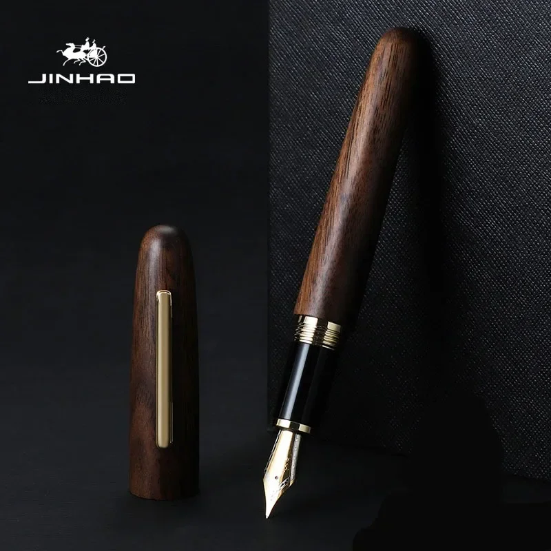 Jinhao 9056 Natural Wood Handm - Office Stationery Supply Business review and price