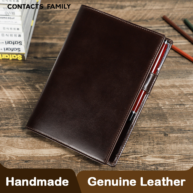 Genuine Leather Handmade A5 La - Office Stationery Supply Business review and price