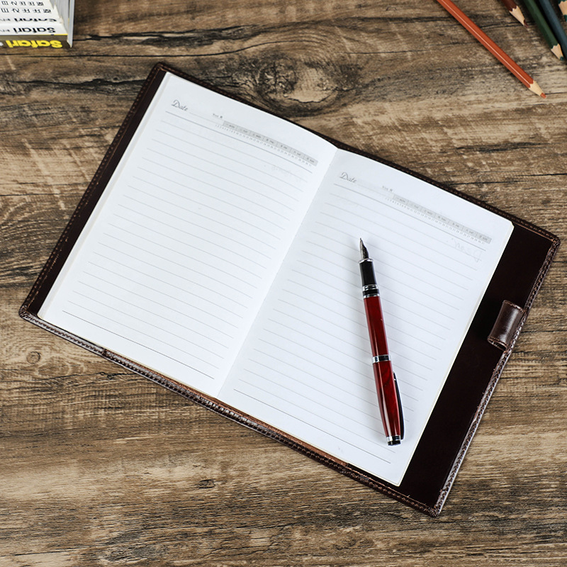 Genuine Leather Handmade A5 La - Office Stationery Supply Business review and price