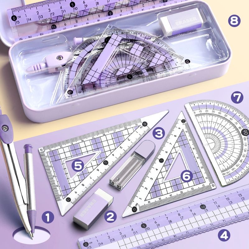 Professional Compass and Ruler - Compass Geometry Set review and price