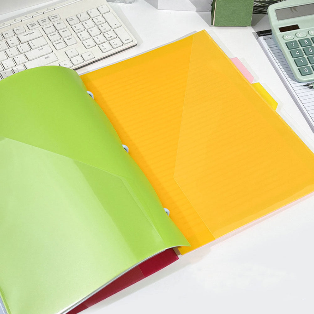 5Pcs Three-Hole Index Page Div - Index Tab Divider review and price