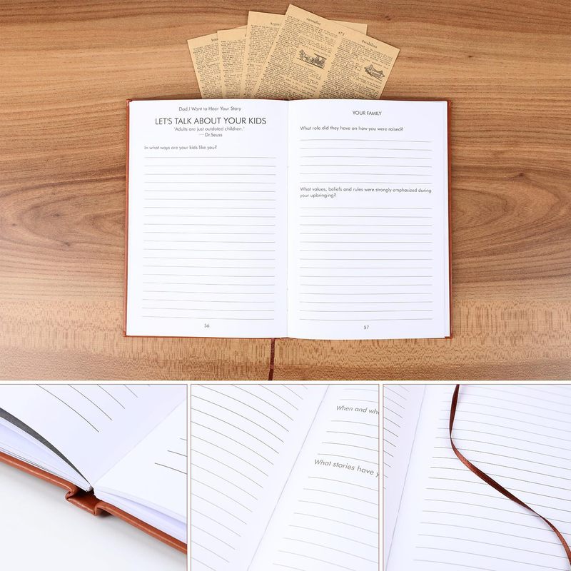 Dad I Want to Hear Your Story  - Journal Leather Hardcover review and price