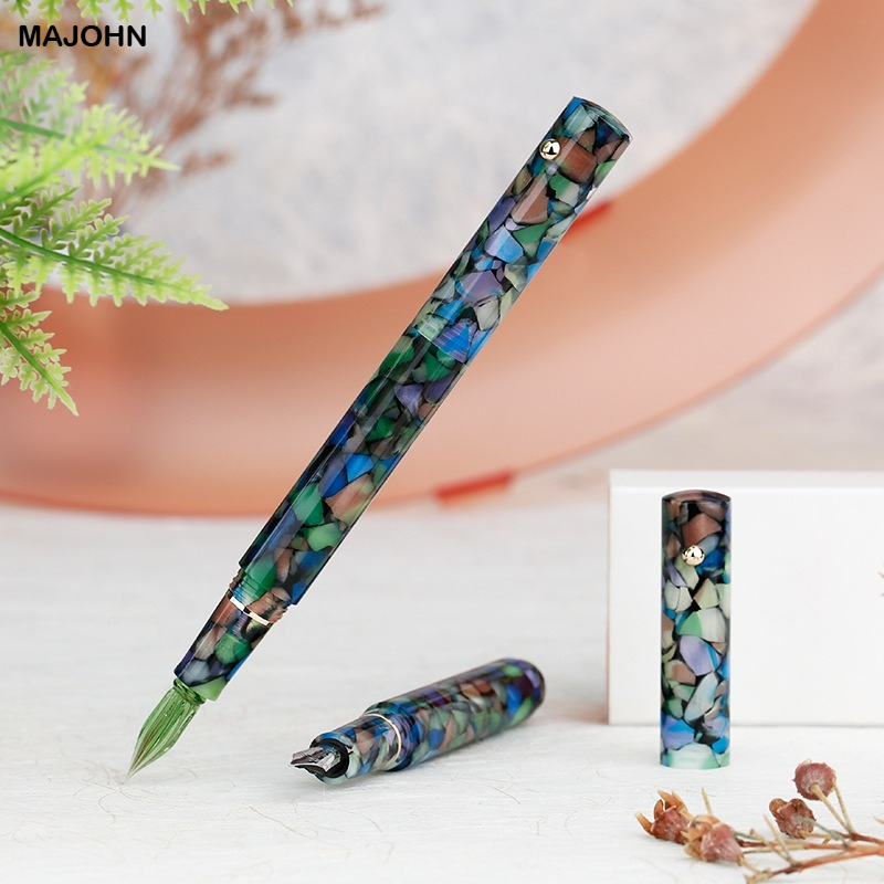 MAJOHN N8 Resin Glass Dip Pen  - Office Stationery Supply Business review and price