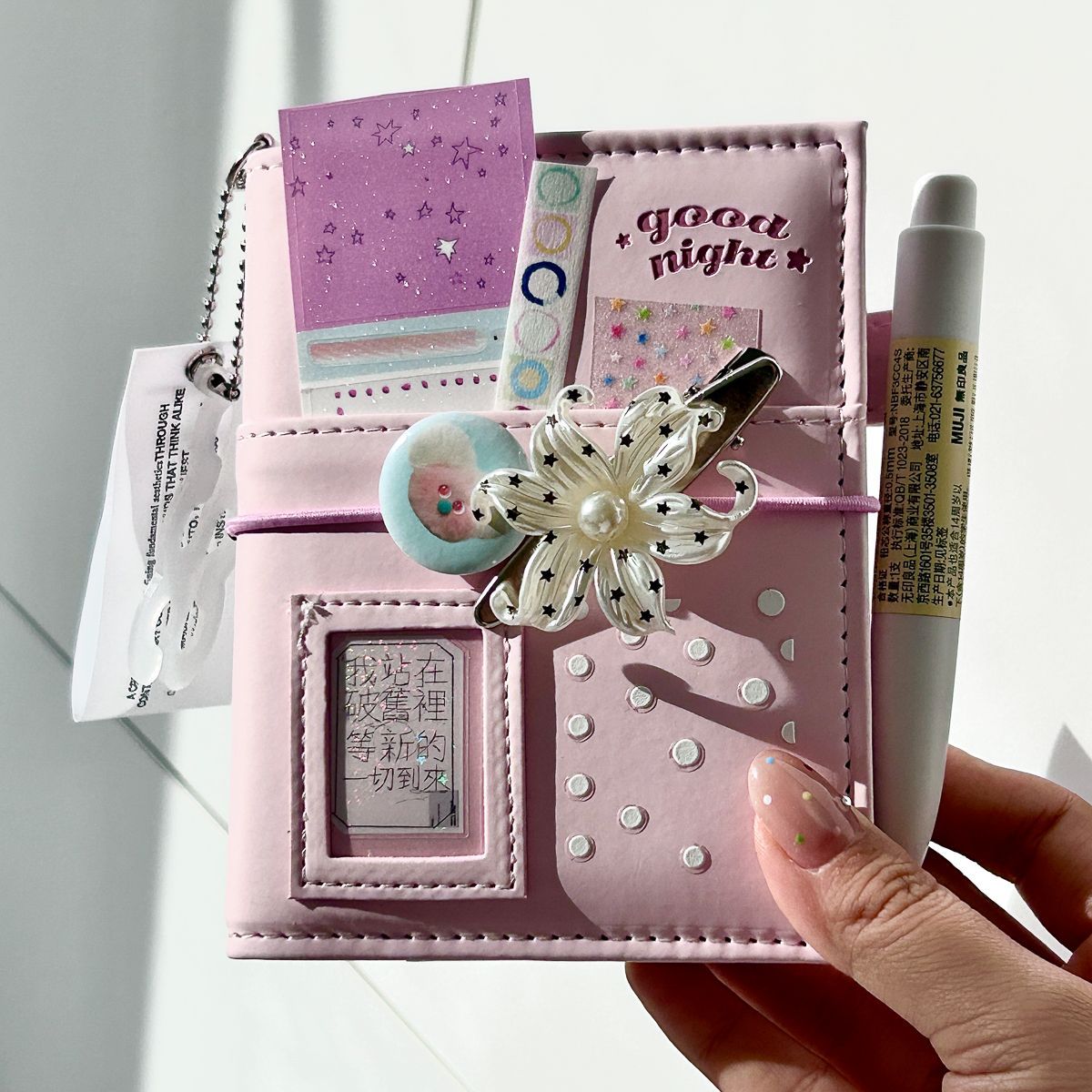 Cute Pink M5 Loose Leaf Hardco - Journal Leather Hardcover review and price