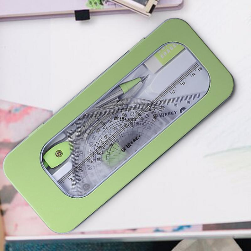 Protractor And Compass Set Mat - Compass Geometry Set review and price