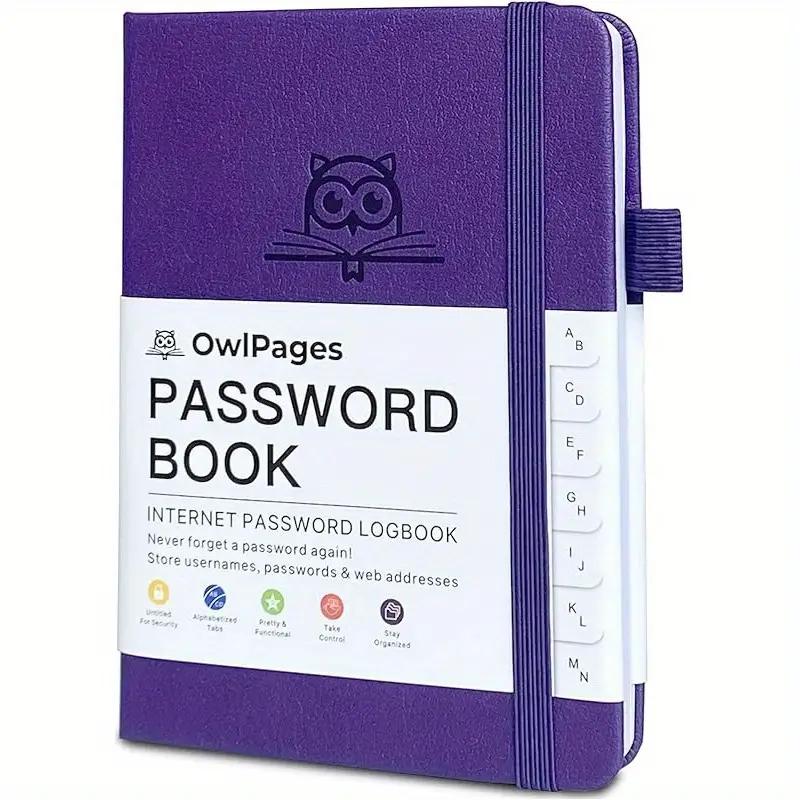 Password Book with Alphabetica - Journal Leather Hardcover review and price