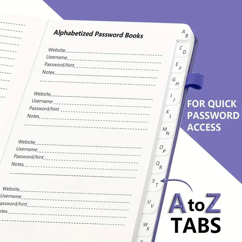 Password Book with Alphabetica - Journal Leather Hardcover review and price