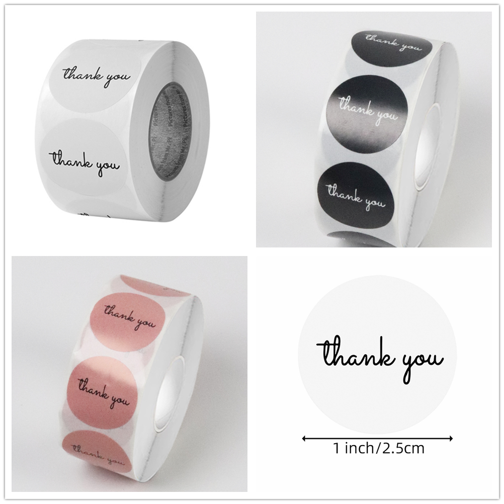 500 Thank You Stickers Roll 25 - Sticker Label Roll review and price