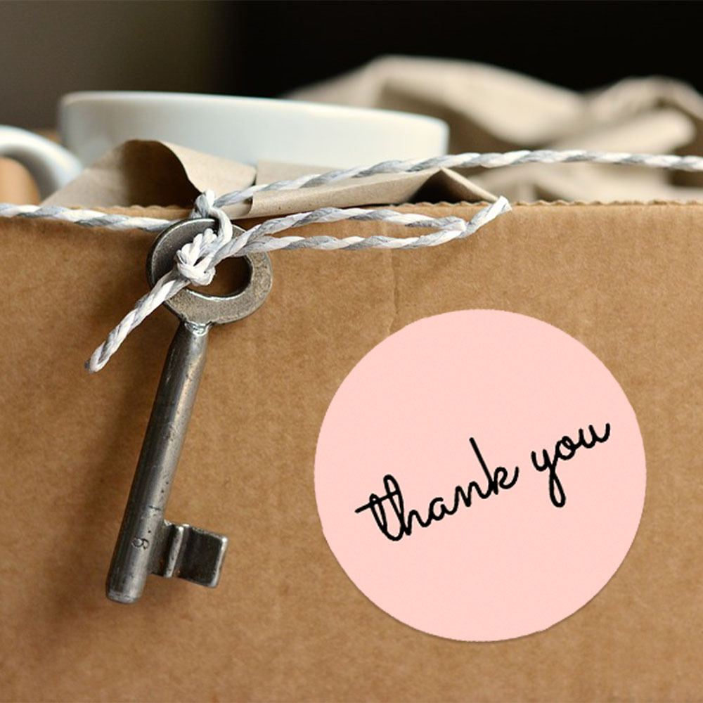 500 Thank You Stickers Roll 25 - Sticker Label Roll review and price