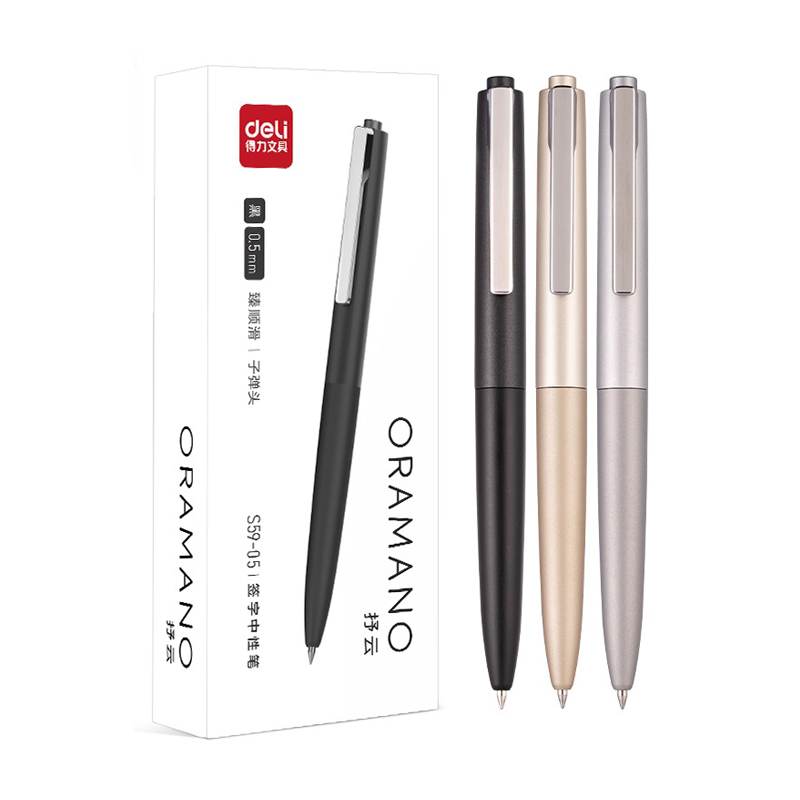 Deli 3pcs 0.5mm/0.7mm Black In - Office Stationery Supply Business review and price
