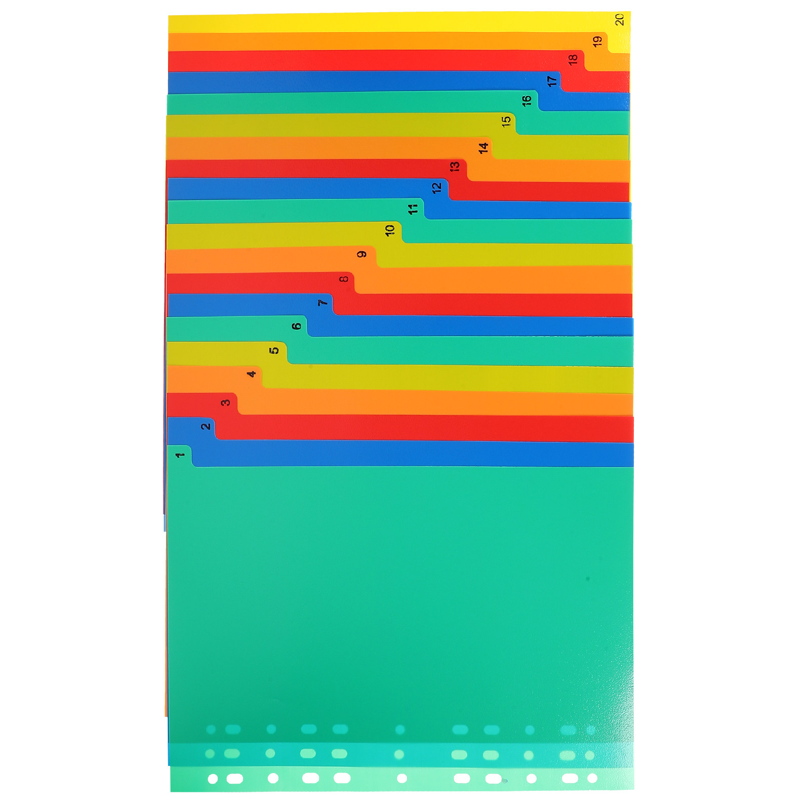 20Pcs Notebook Dividers Colorf - Index Tab Divider review and price