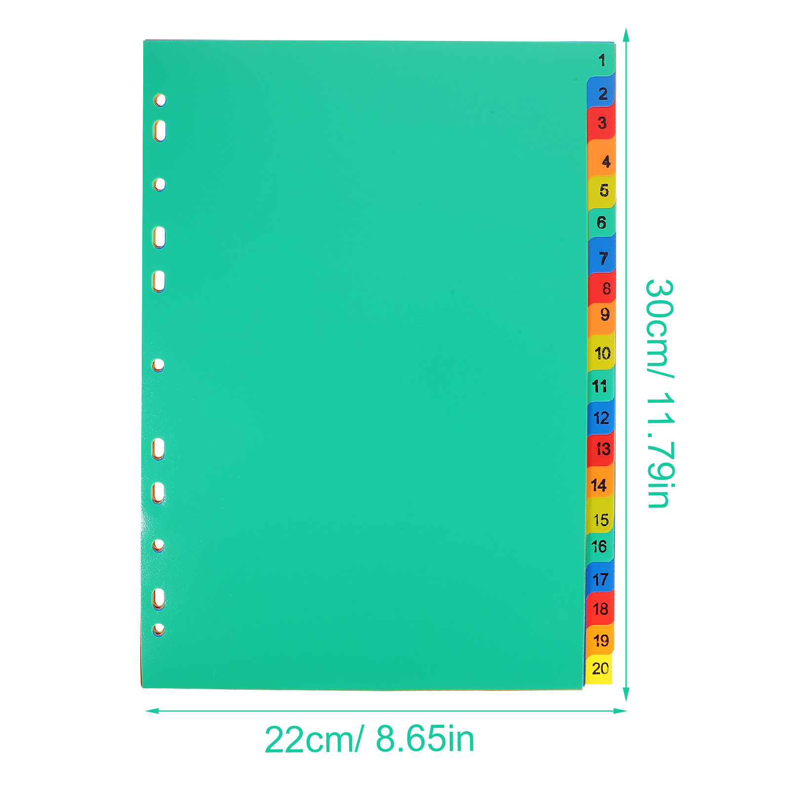 20Pcs Notebook Dividers Colorf - Index Tab Divider review and price