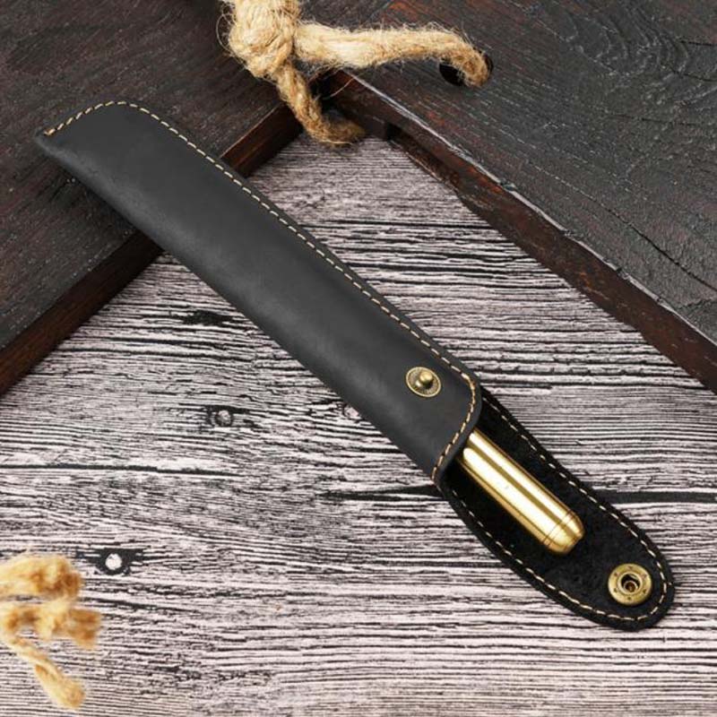 1pc Pen Bag Leather Packaging  - Office Stationery Supply Business review and price