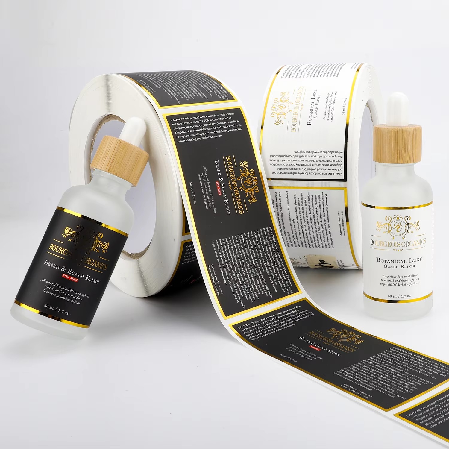 Custom Waterproof | White Viny - Sticker Label Roll review and price