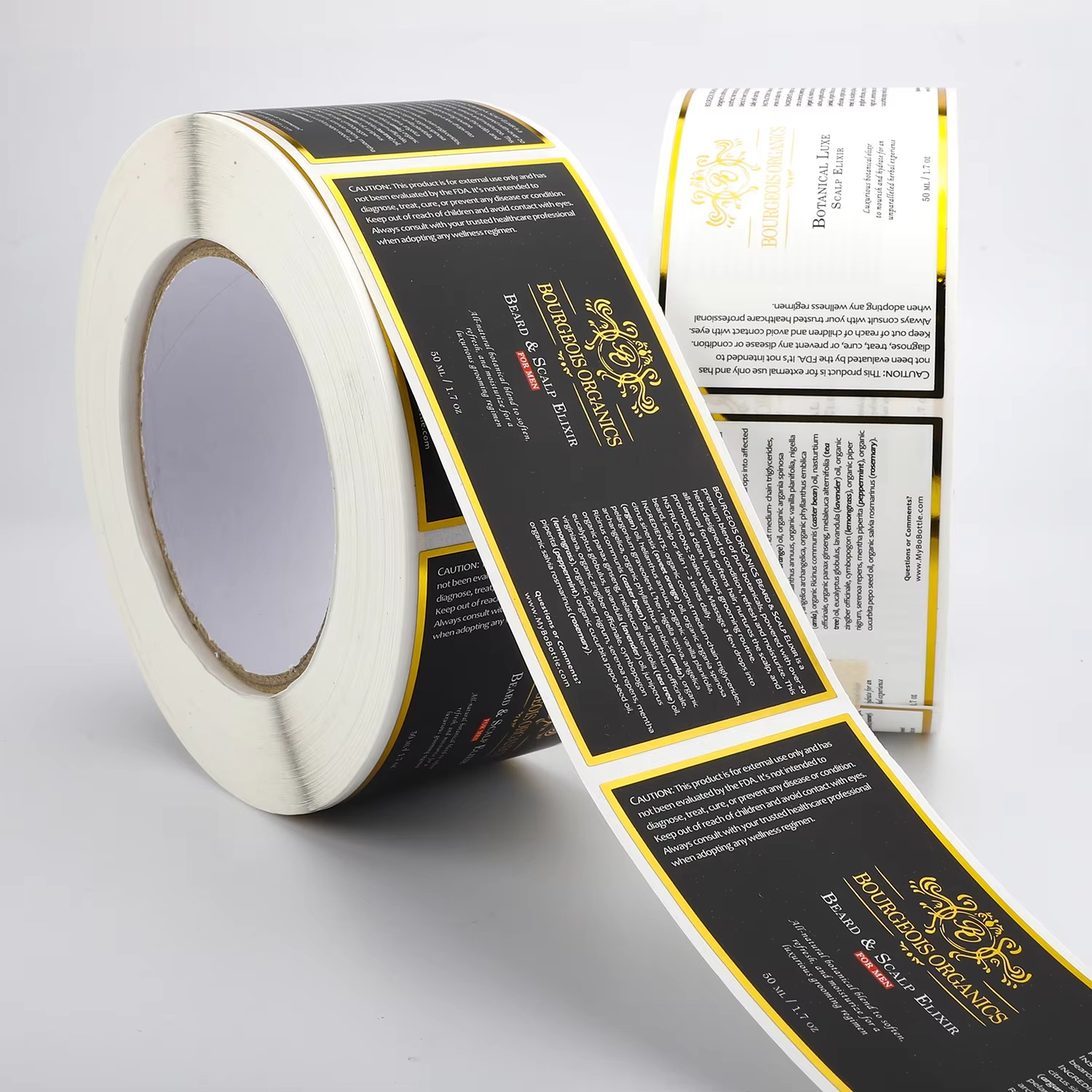 Custom Waterproof | White Viny - Sticker Label Roll review and price