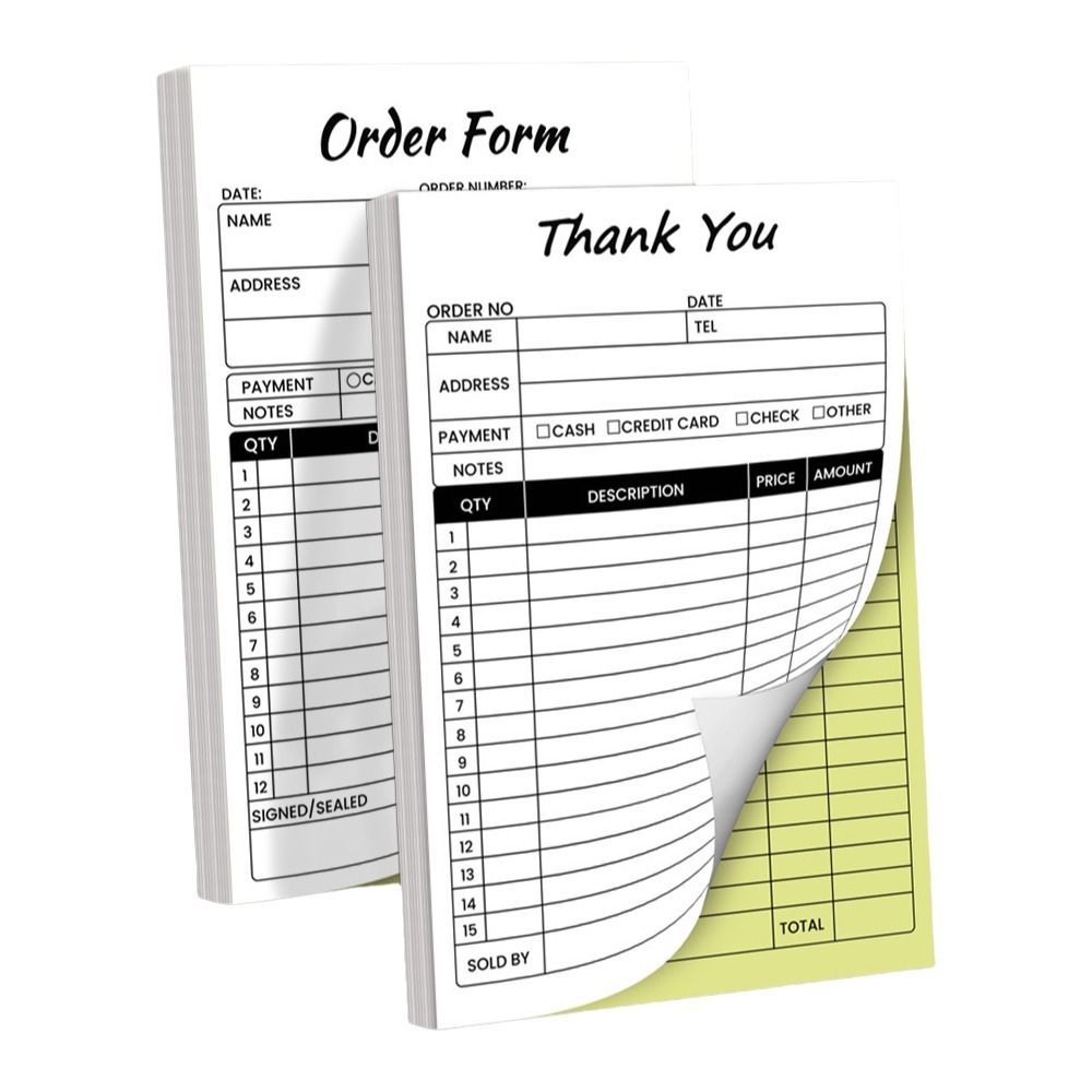 100 Sheets Thank You Receipt B - Carbon Copy Book review and price