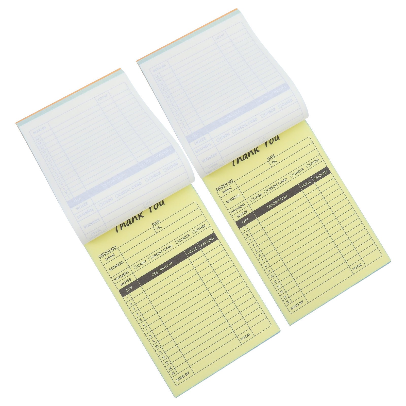 2Pcs Invoice Receipt Book Carb - Carbon Copy Book review and price