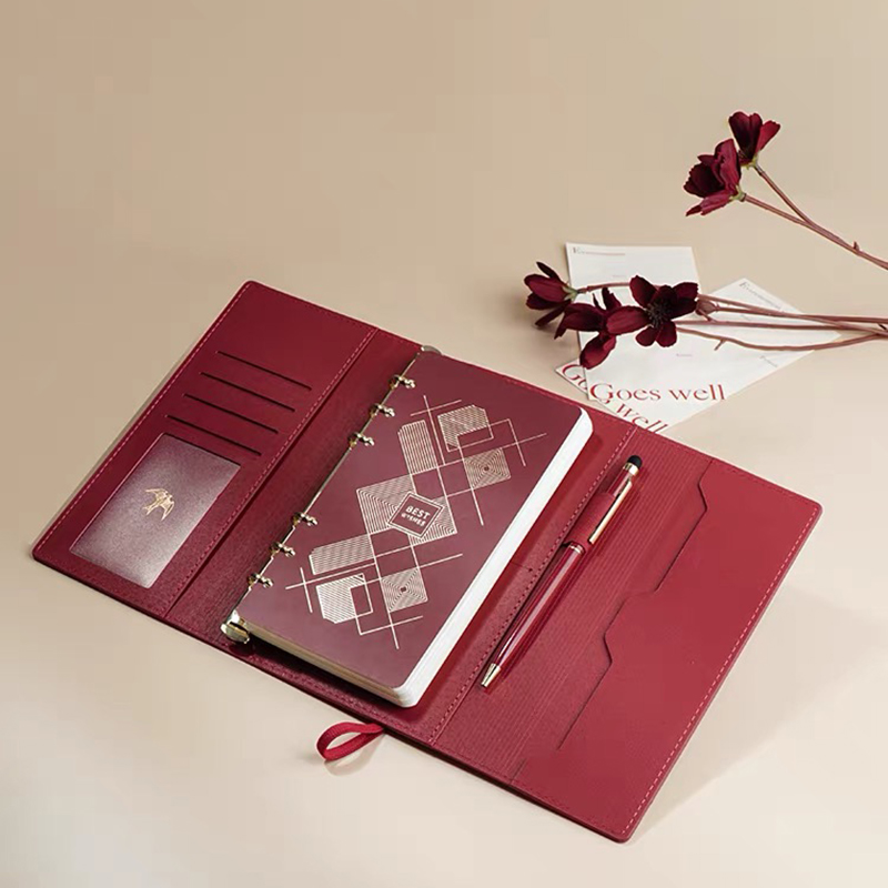 A6 Hardcover Loose-leaf Journa - Journal Leather Hardcover review and price