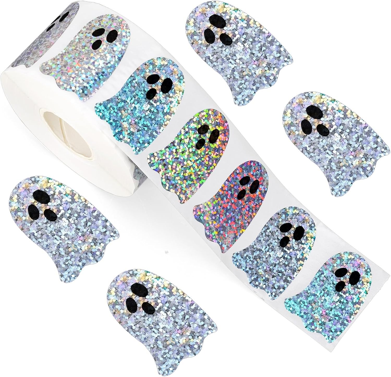 Ghost-Shaped DIY Waterproof St - Sticker Label Roll review and price