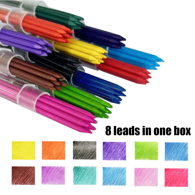 12 Colors 2.0mm HB Replaceable - Mechanical Pencil Lead review and price