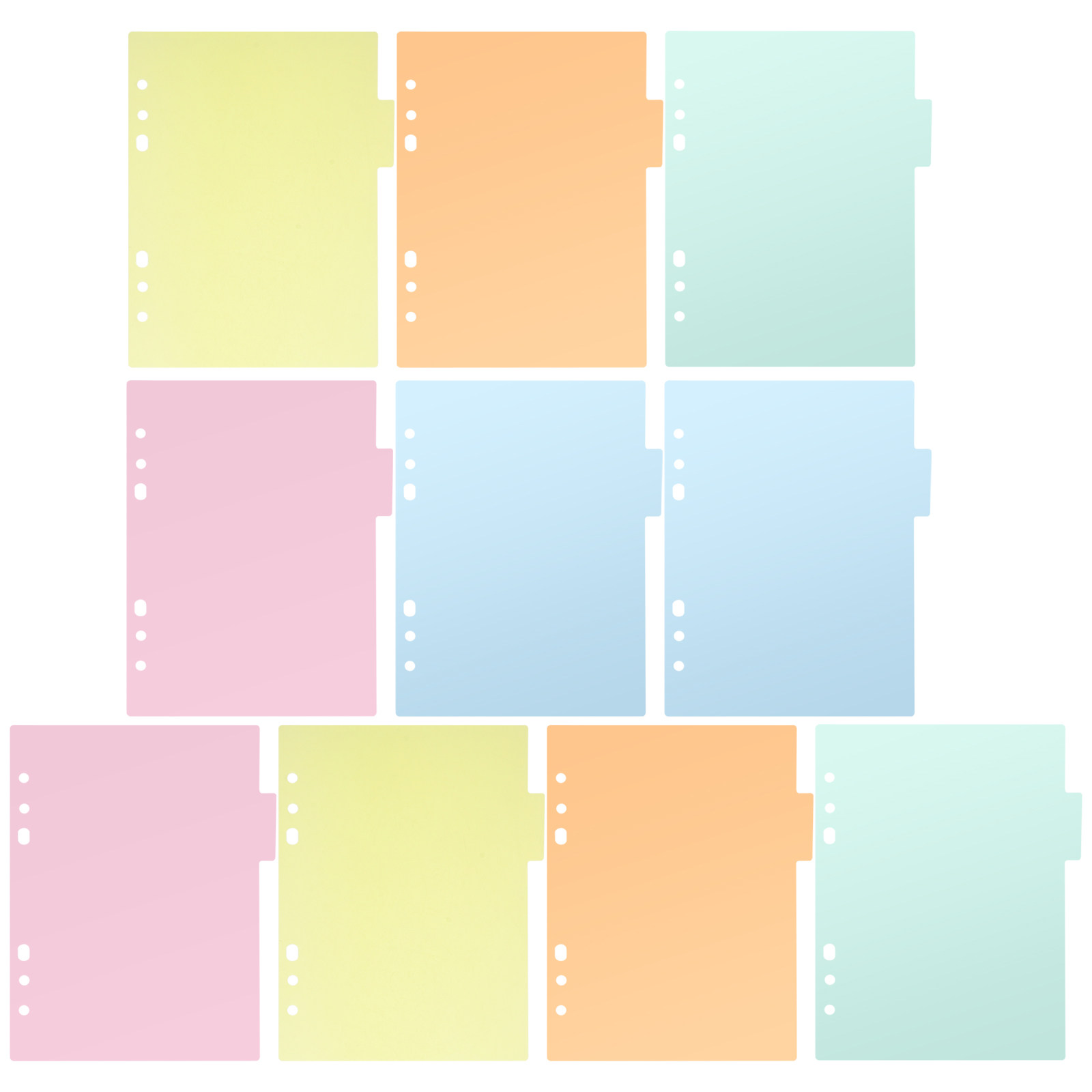 2Pcs Colorful Classification I - Index Tab Divider review and price